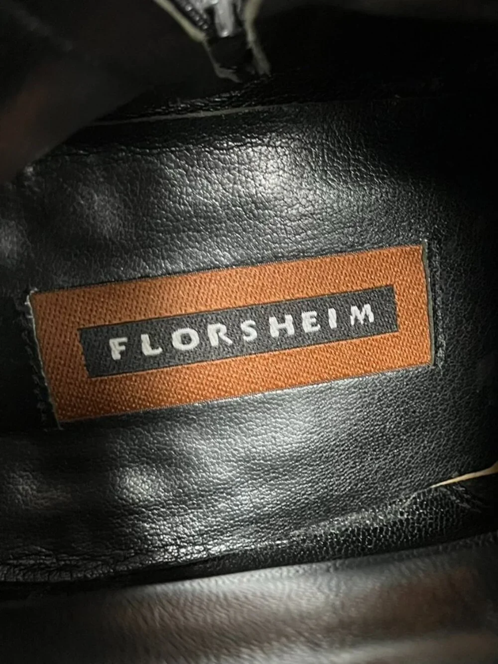 Florsheim Duke Boots Size 11.5 3E Wide Black Zipper Side 17087-01